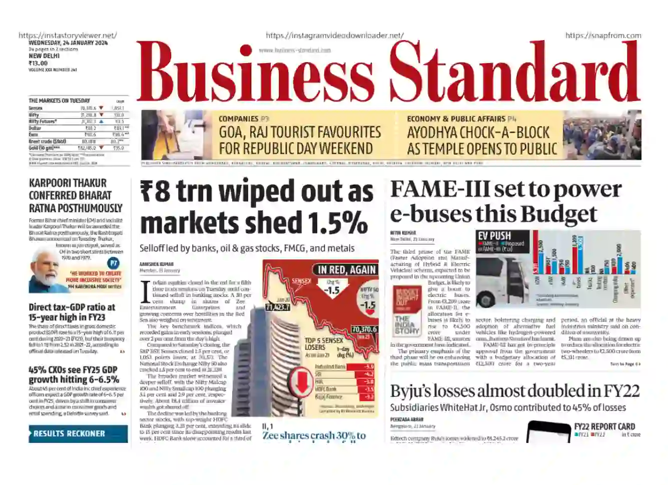 Business Standard Epaper Pdf Free Download Epaperwave